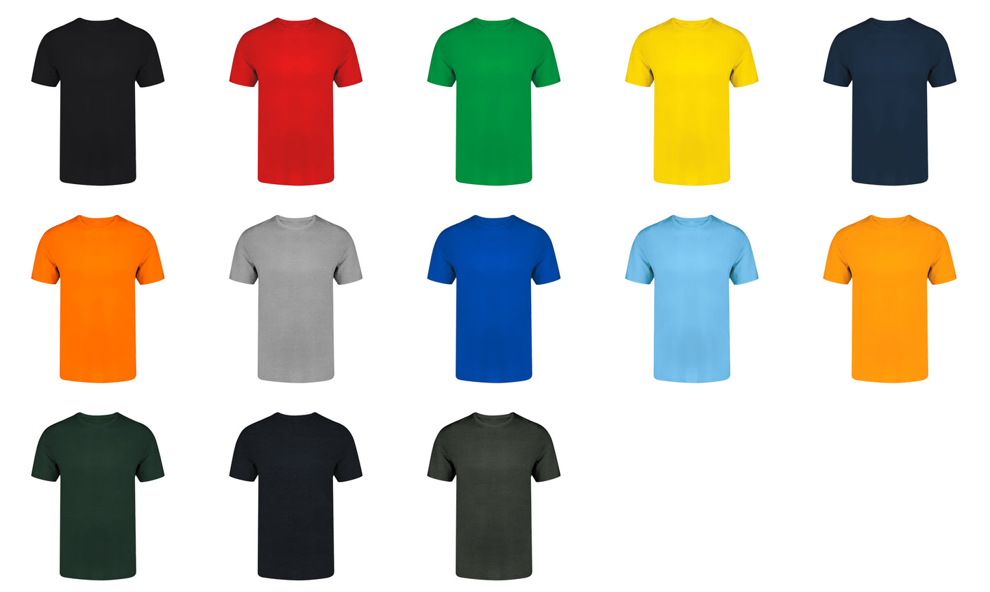 CAMISETA MANGA CORTA ADULTO 190G